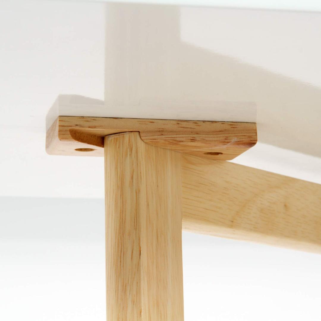 折り畳み バタフライ型キッチンカウンター 北欧デザイン