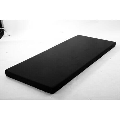 4cm高反発マットレス セミダブル ブラック　25D 120N SD