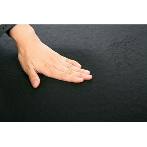 4cm高反発マットレス セミダブル ブラック　25D 120N SD