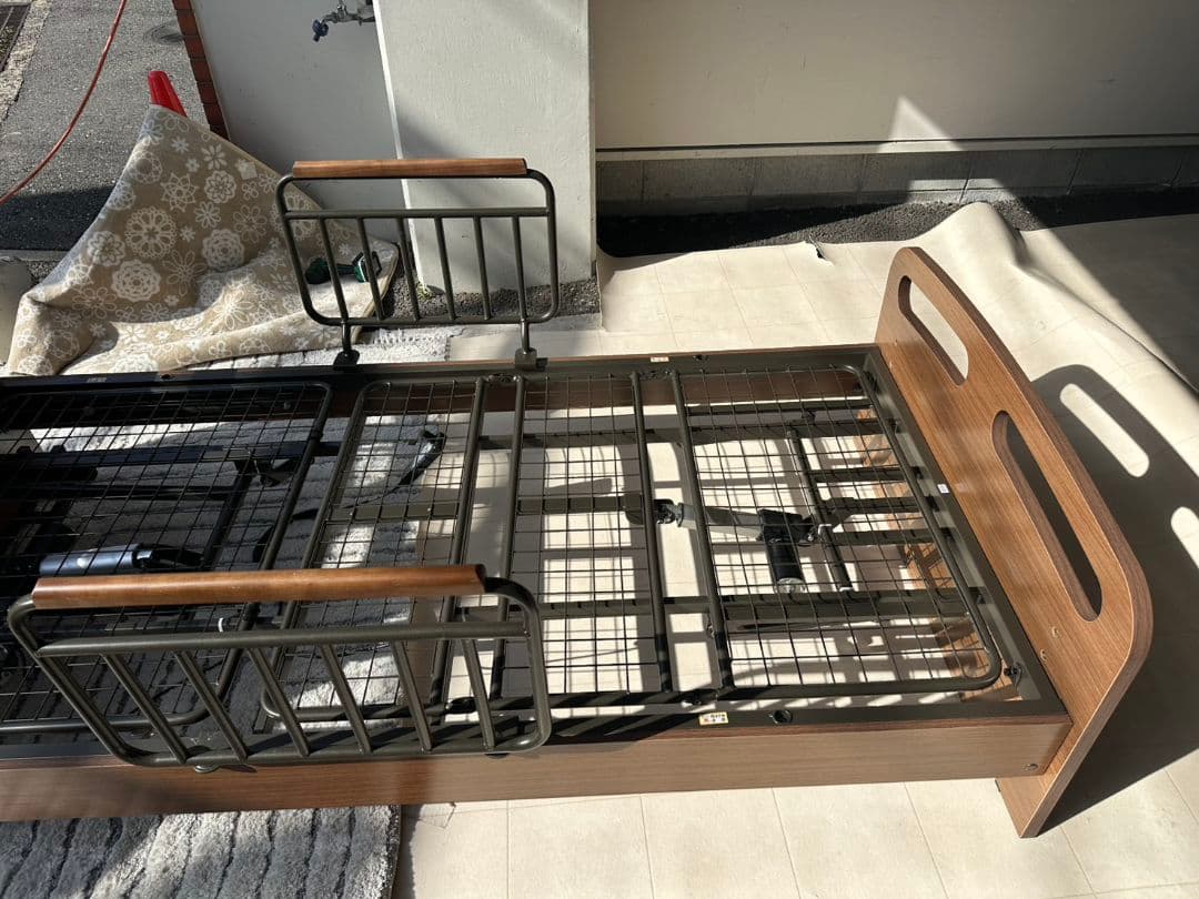 北九州市・福岡市限定 ニトリ 電動シングルベッド マットレス付 3ヶ月保証