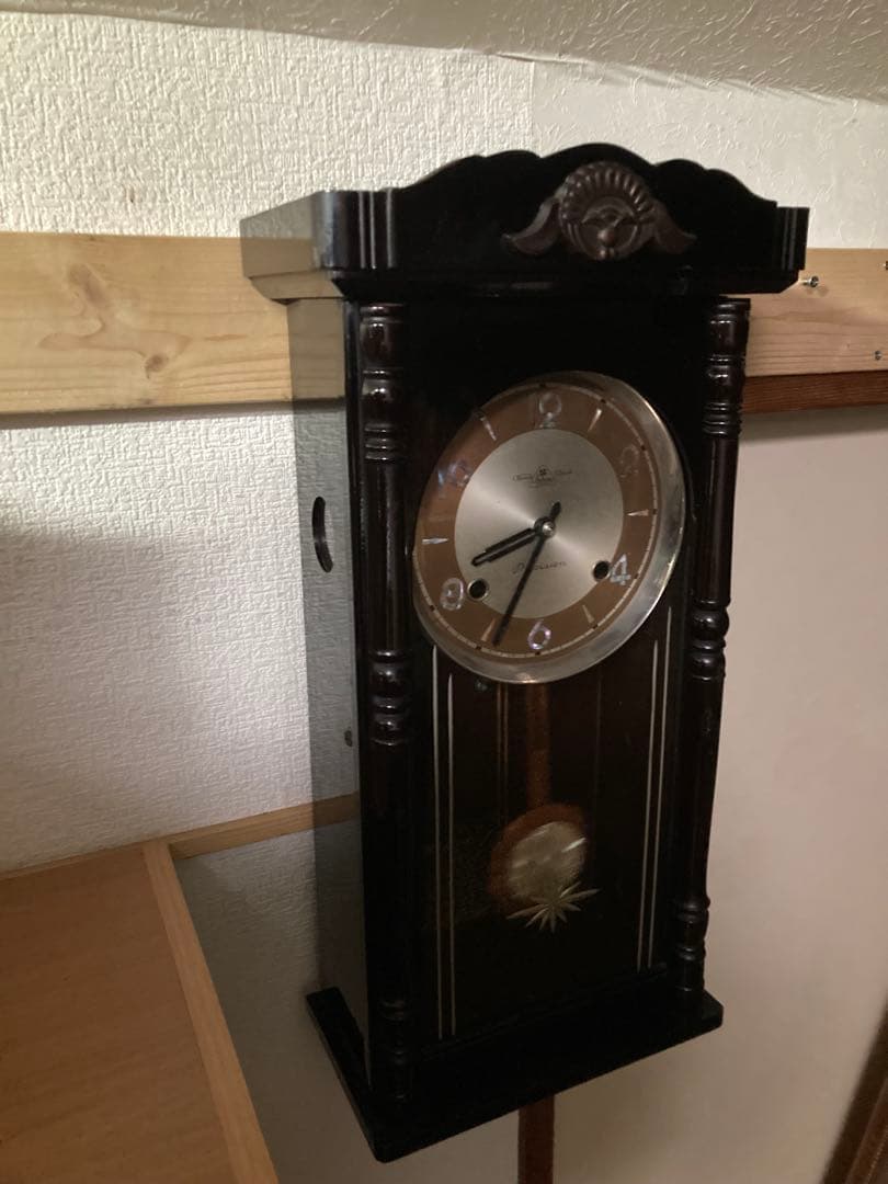 希少チンチャン柱時計 栄計舎 稼働中
