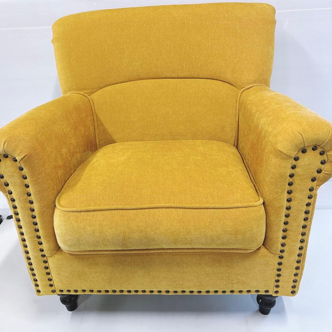 ★送料込み★VINCENT ヴィンセント ソファ 1人掛け アンティーク調