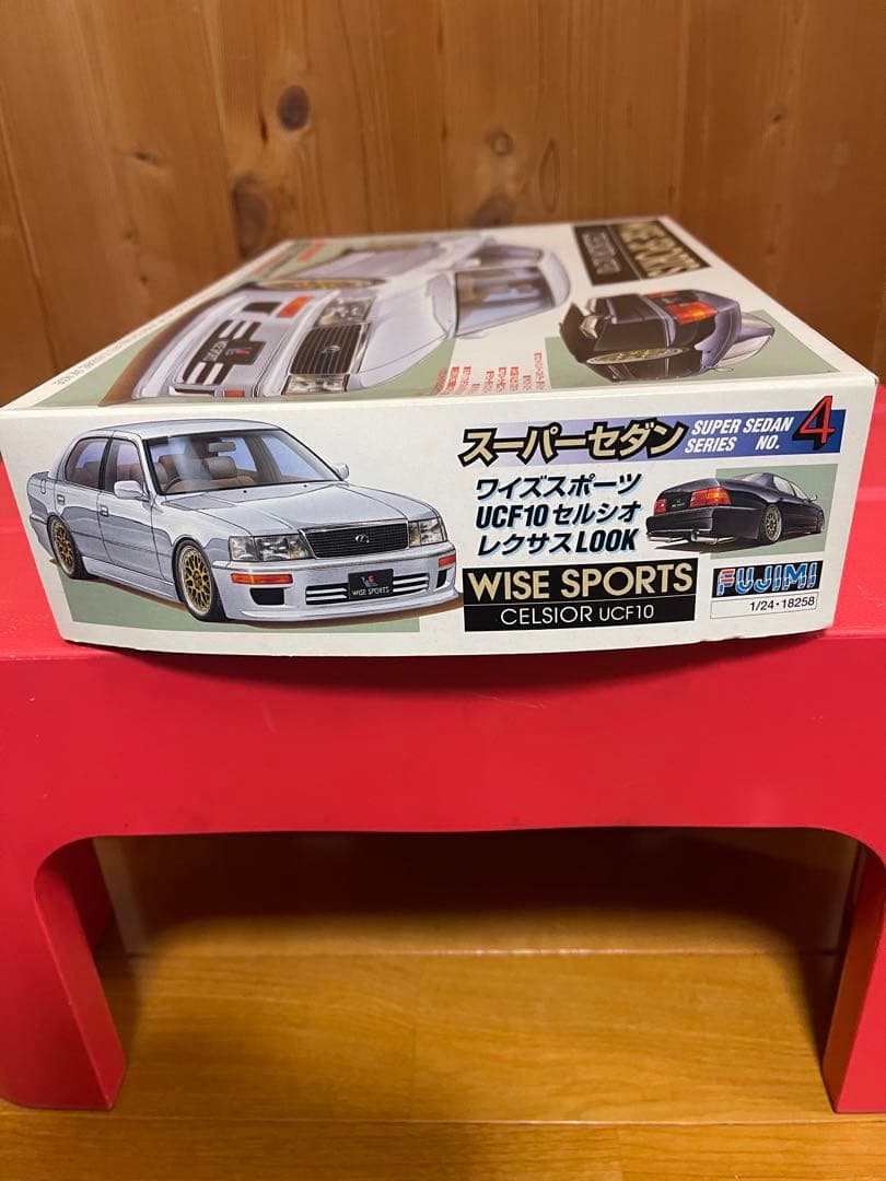 フジミ　1/24 CELSIOR レクサス　ls400 末組立