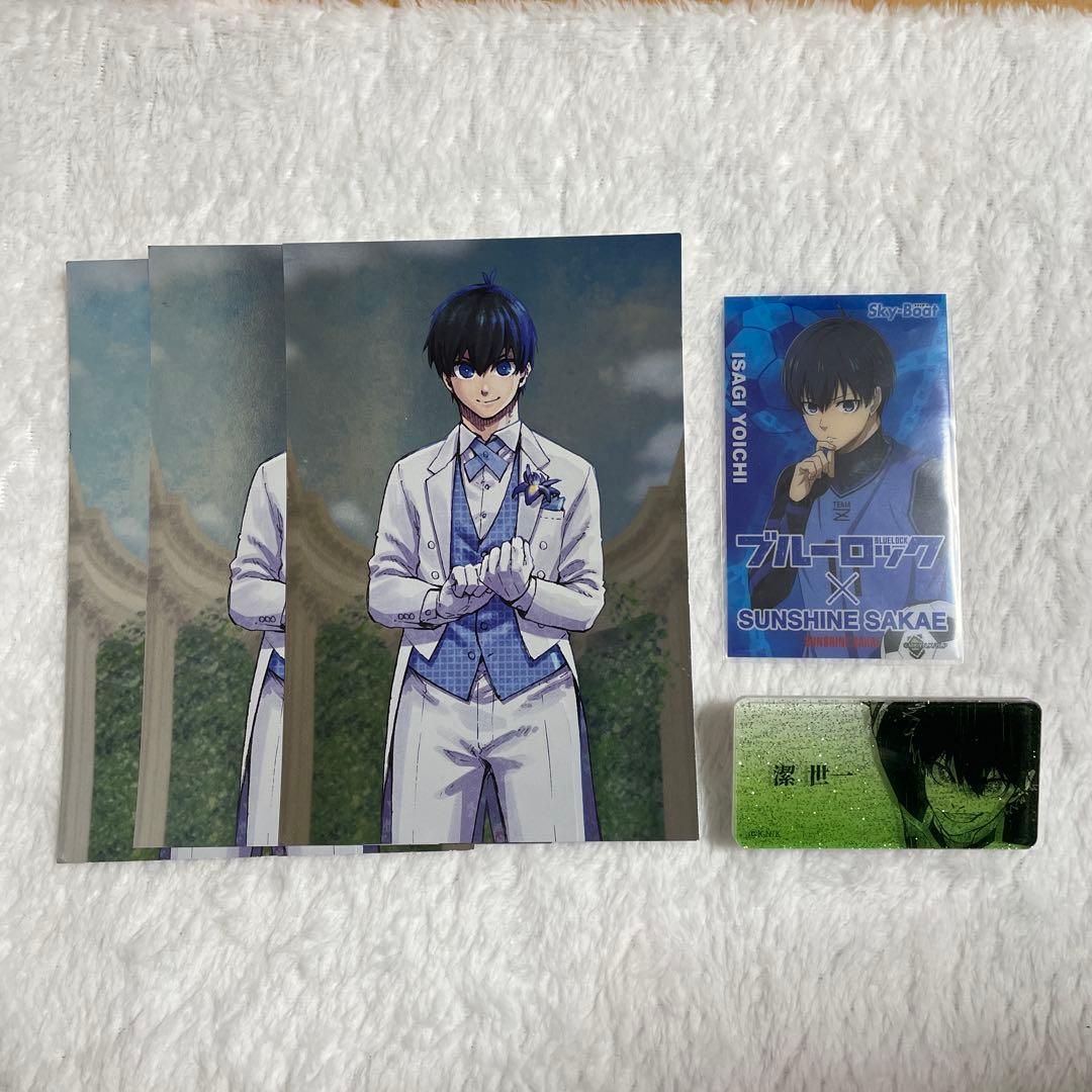 ブルーロック展 ネームバッチ メタル ポストカード 潔世一 - メルカリ