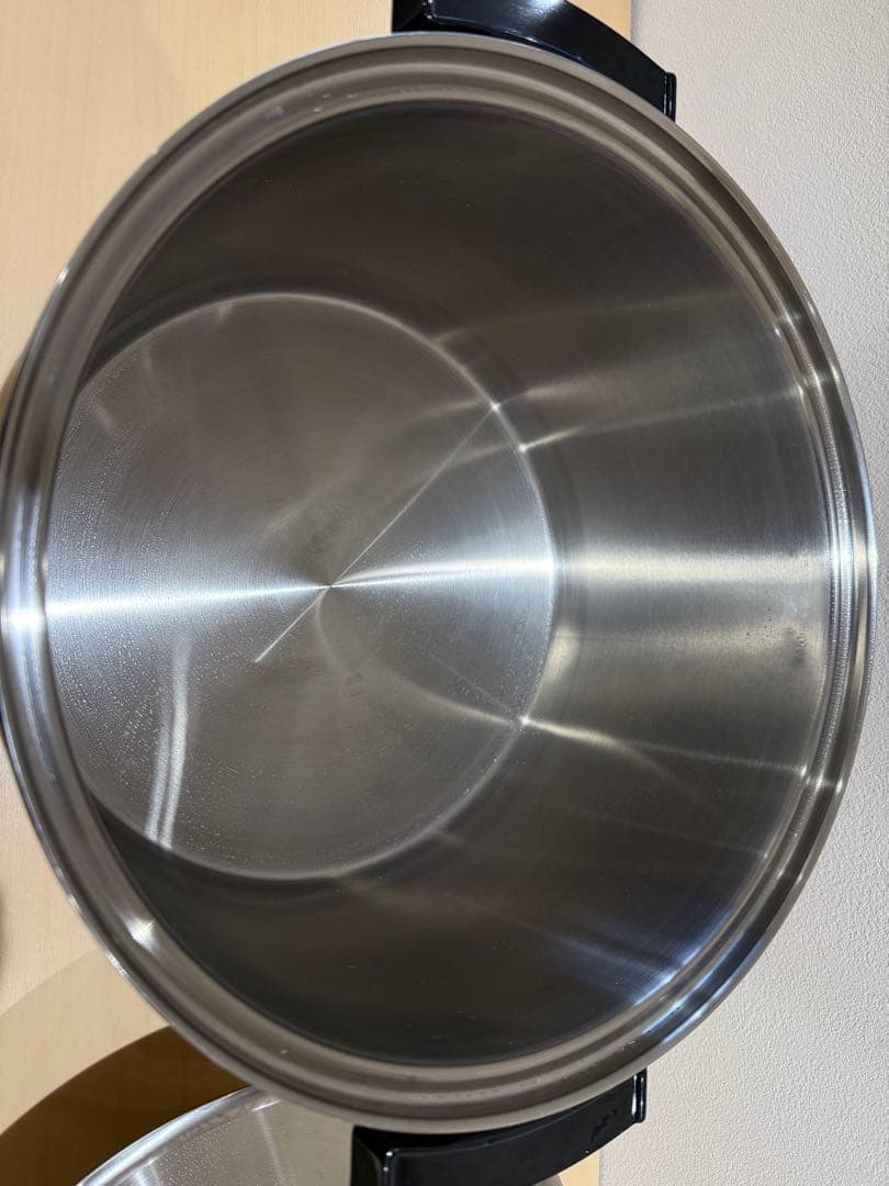 レア　ファミリークッカー　12コートステンレス 両手鍋大鍋未使用保管品　IH対応