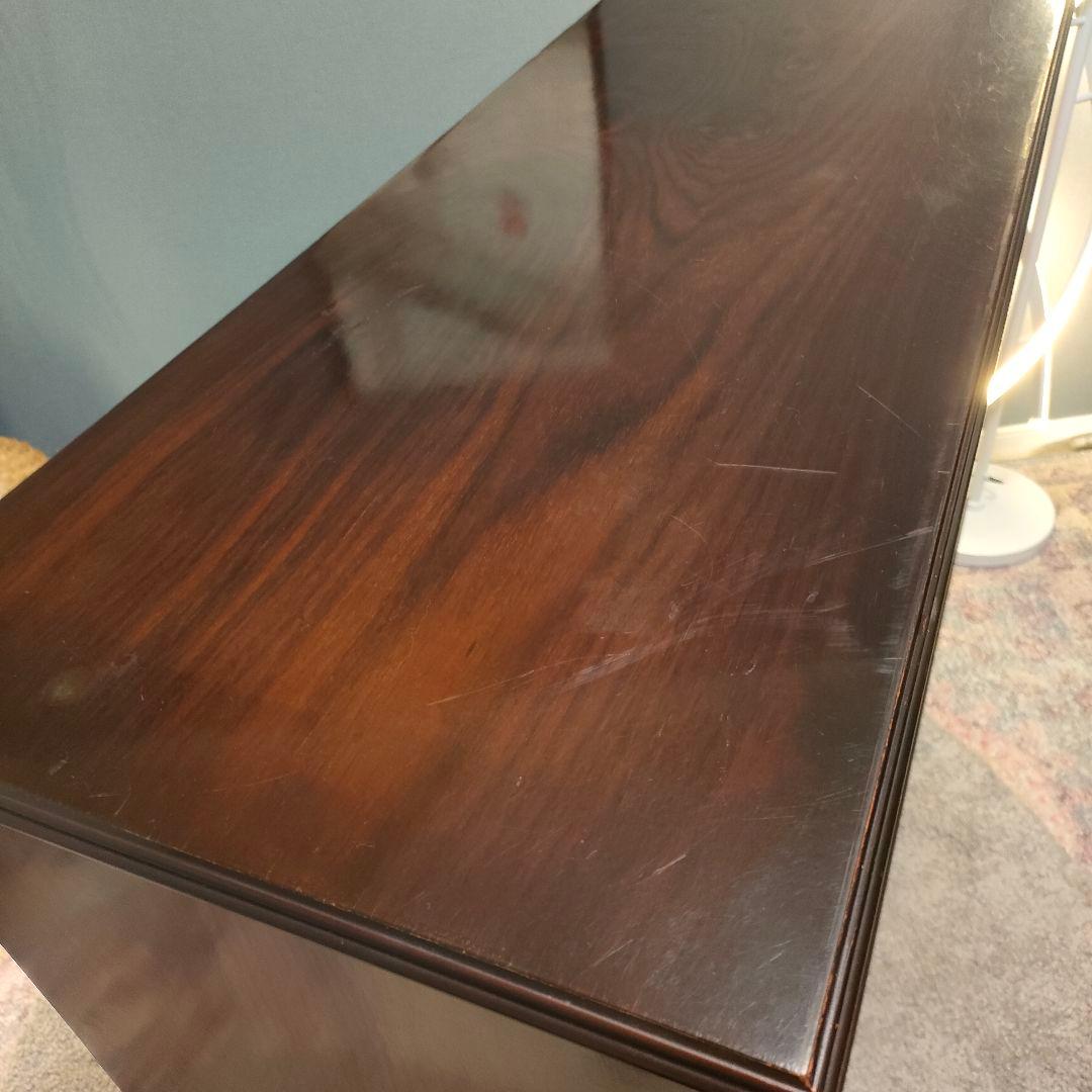 【ヴィンテージ】昭和レトロ和風ミッドセンチュリー キャビネット 飾り棚 食器棚