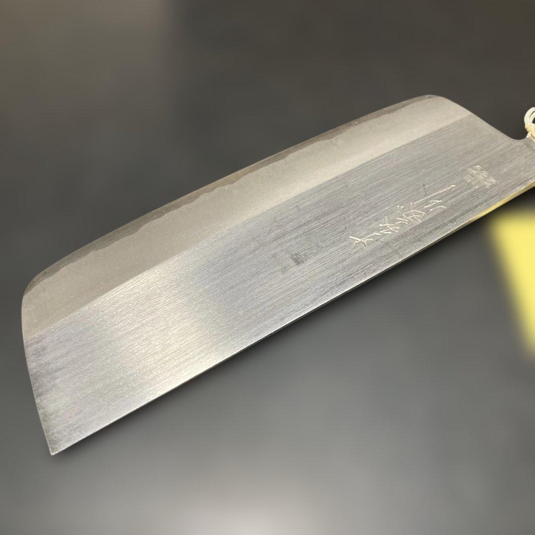 手打造 菜切包丁 東京すみだ川 新品未使用 ビンテージ 自宅長期保管美