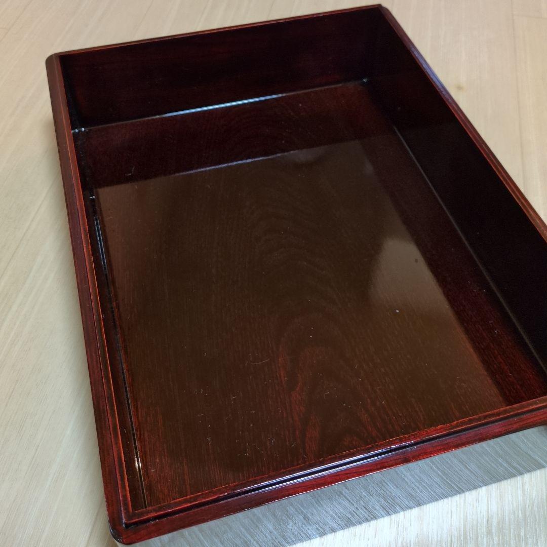 昭和レトロ 仙台箪笥 文箱 漆塗 和モダン 書類収納 伝統工芸 国産 A4