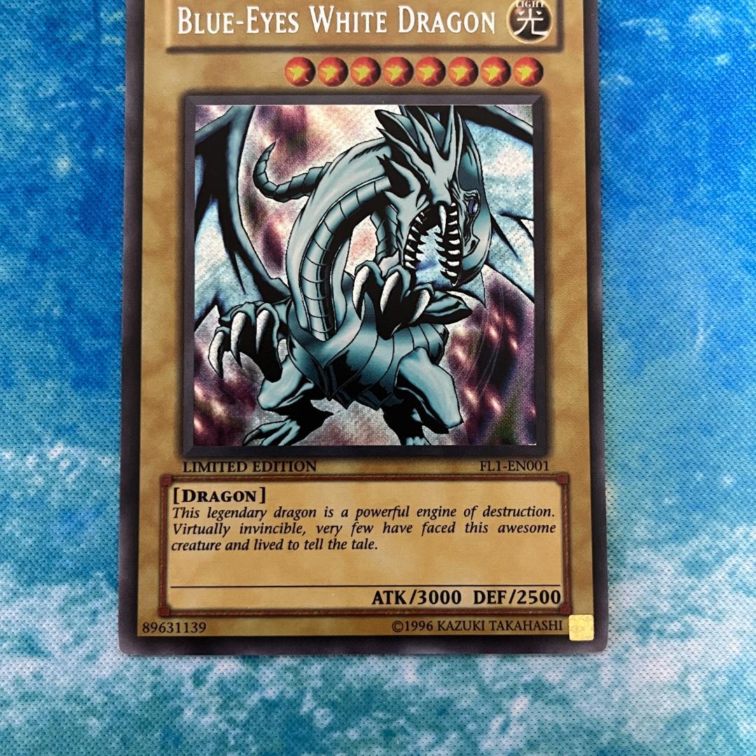 シークレット 英語 青眼の白龍 FL1-EN001 - メルカリ