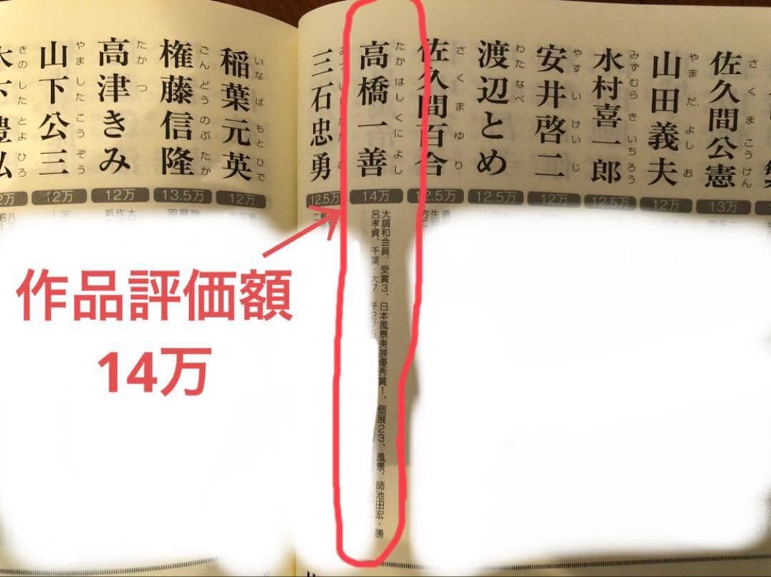 47.「外苑の秋」髙橋一善 油絵