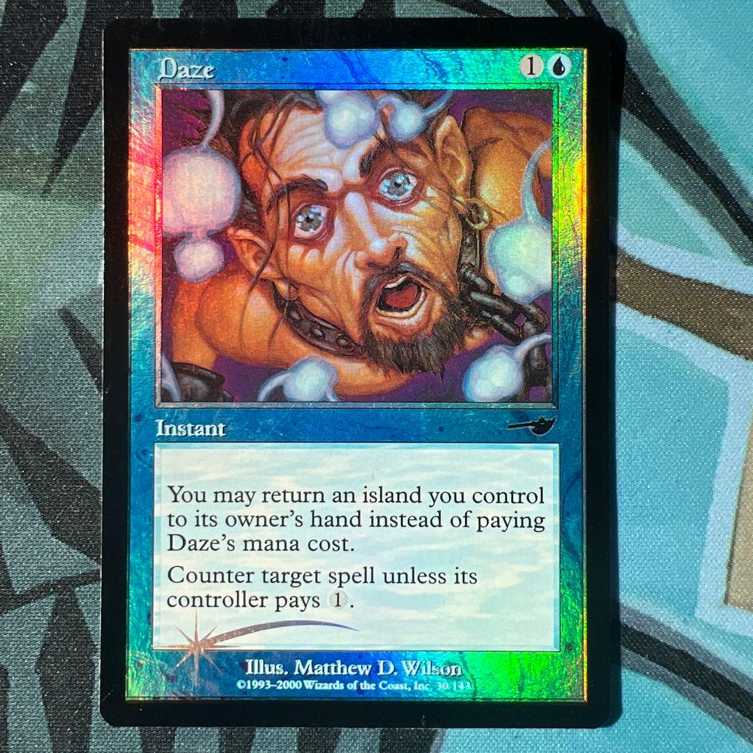 MTG 目くらまし foil NEM 英語版　初版 daze Foil】《目くらまし/Daze》[NEM] 青C | 日本最大級 MTG通販サイト