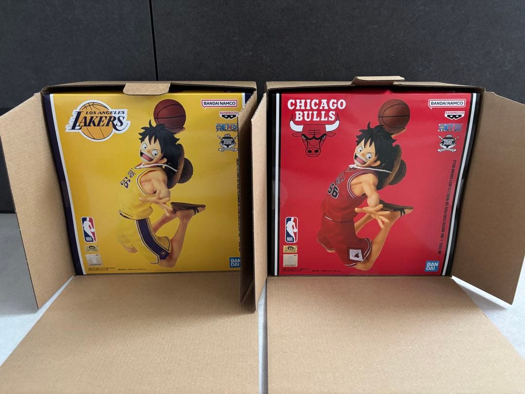 NBA ルフィ レイカーズ ブルズ ワンピースベースショップ ONE PIECE