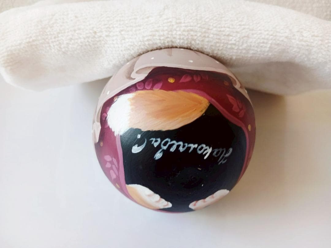 【CBT118】10cm級 おきあがりこぼし(大) スベトラーナ　ネコ