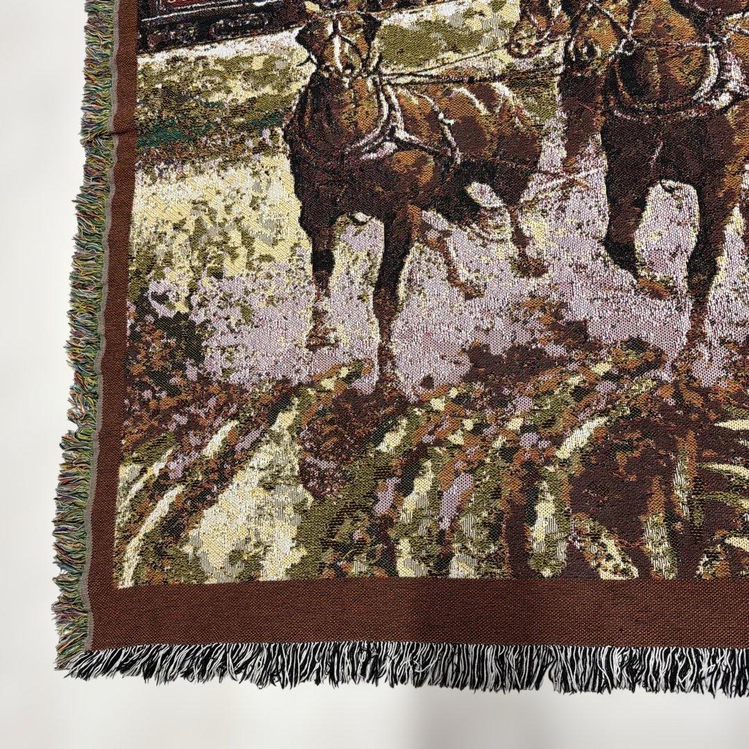 馬車 マルチカバー ソファカバー ヴィンテージラグ 132x175 - メルカリ