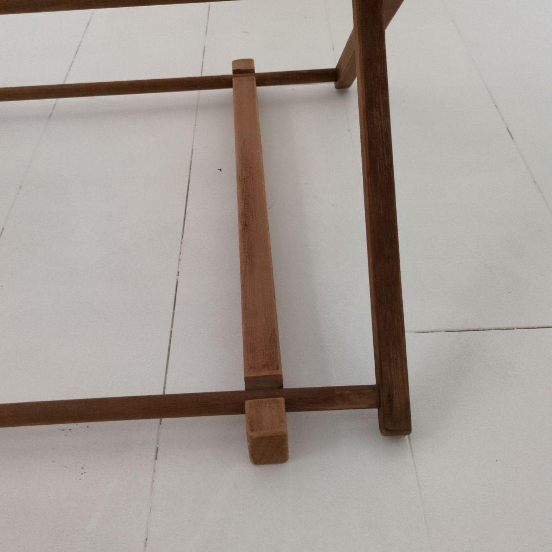 折りたたみ木製ラック 　フランスアンティーク