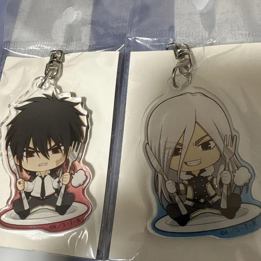 家庭教師ヒットマンREBORN アクリルキーホルダー ザンザス スクアーロ