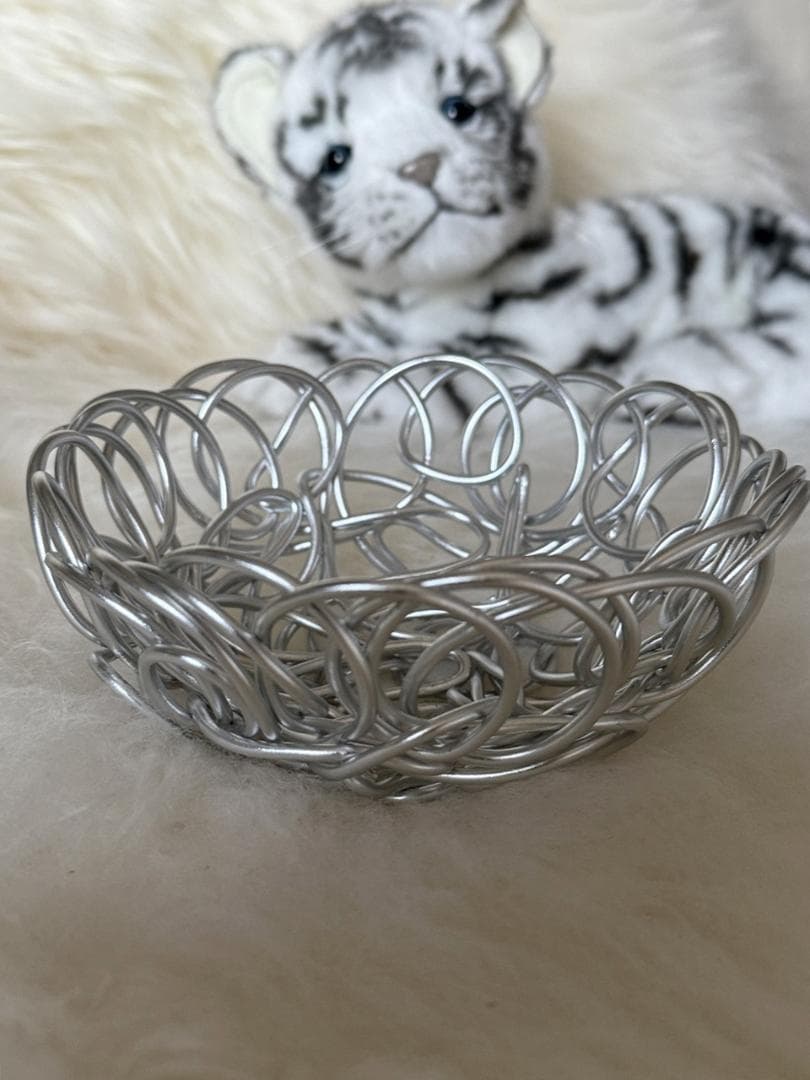 廃盤！入手困難　アレッシイ　ワイヤーかご　２点セットAlessi - イタリア製