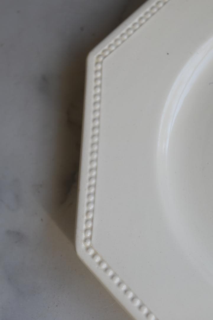 超美品サルグミンヌ　オクトゴナル　デセール皿　フランスアンティーク