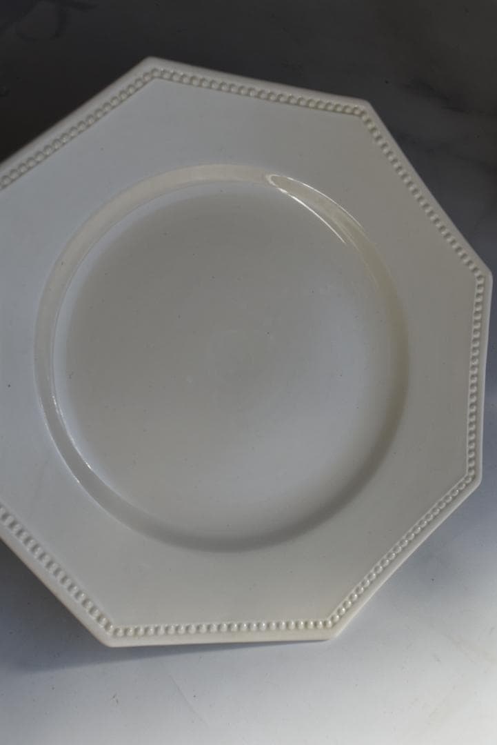 超美品サルグミンヌ　オクトゴナル　デセール皿　フランスアンティーク