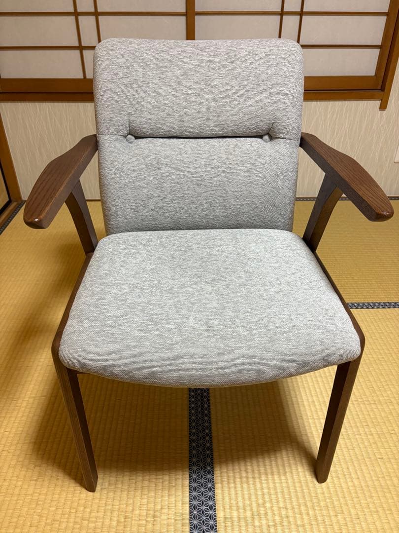 【美品】モリタインテリア 国産品 ジェント (JENT) アームLチェア