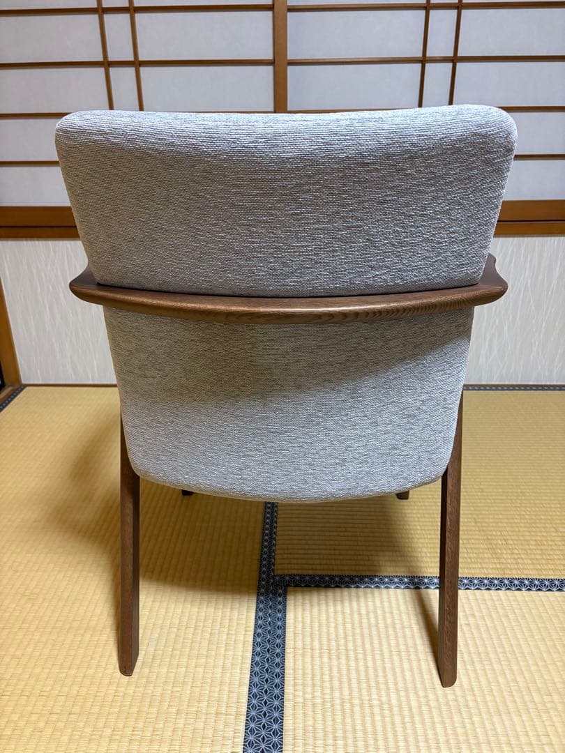 【美品】モリタインテリア 国産品 ジェント (JENT) アームLチェア