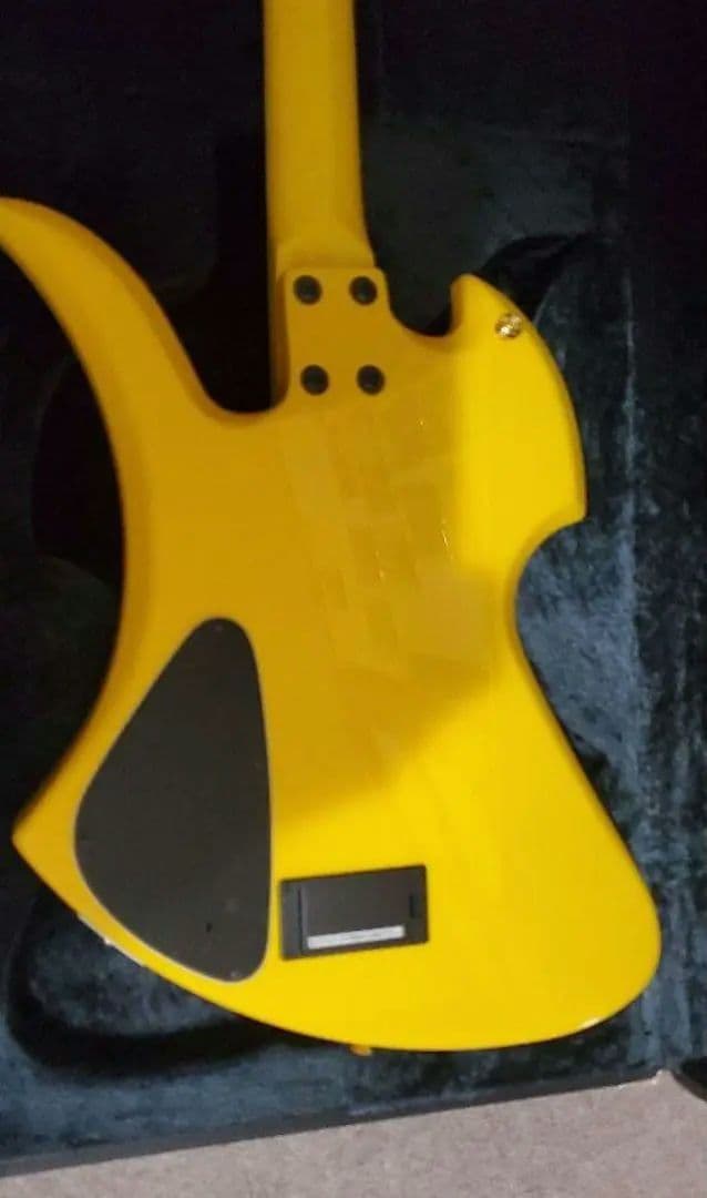 hide ギター イエローハート Burny MG-165HY 未使用に近い - メルカリ