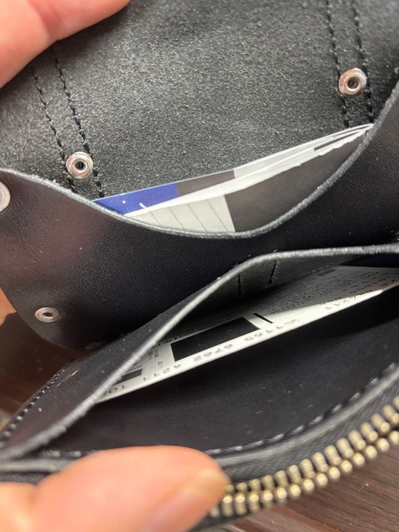 海賊トラッカーウォレット　栃木レザー