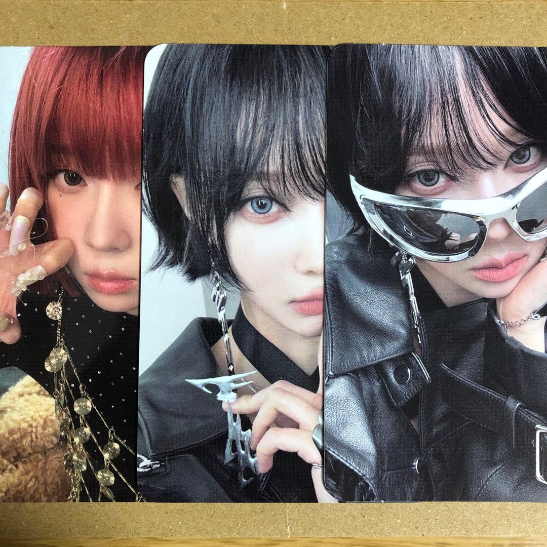 aespa whiplash ウィンター トレカ 3枚セット - メルカリ