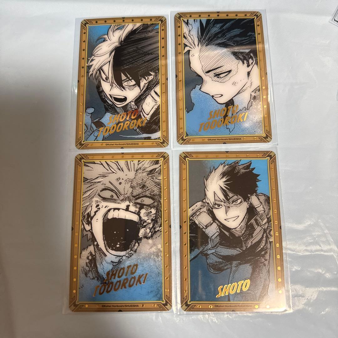 ヒロアカ 原画展 轟焦凍 箔押しクリアカード - メルカリ