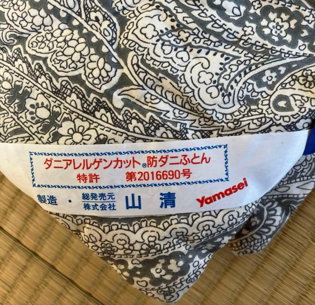 山清　ダニアルゲンカット　防ダニこたつ敷き布団