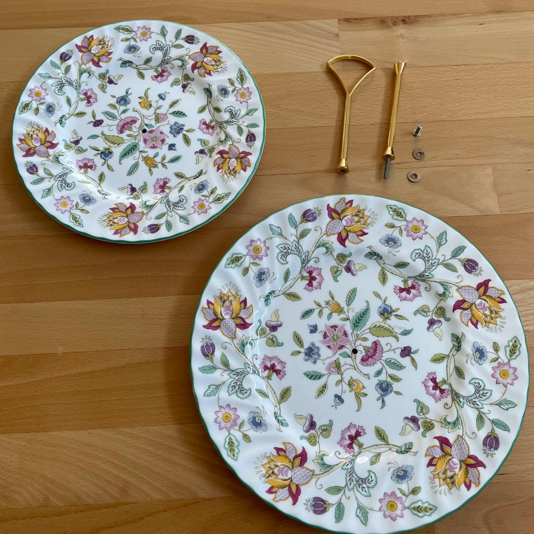 ミントン　ケーキスタンド　アフタヌーンティー用