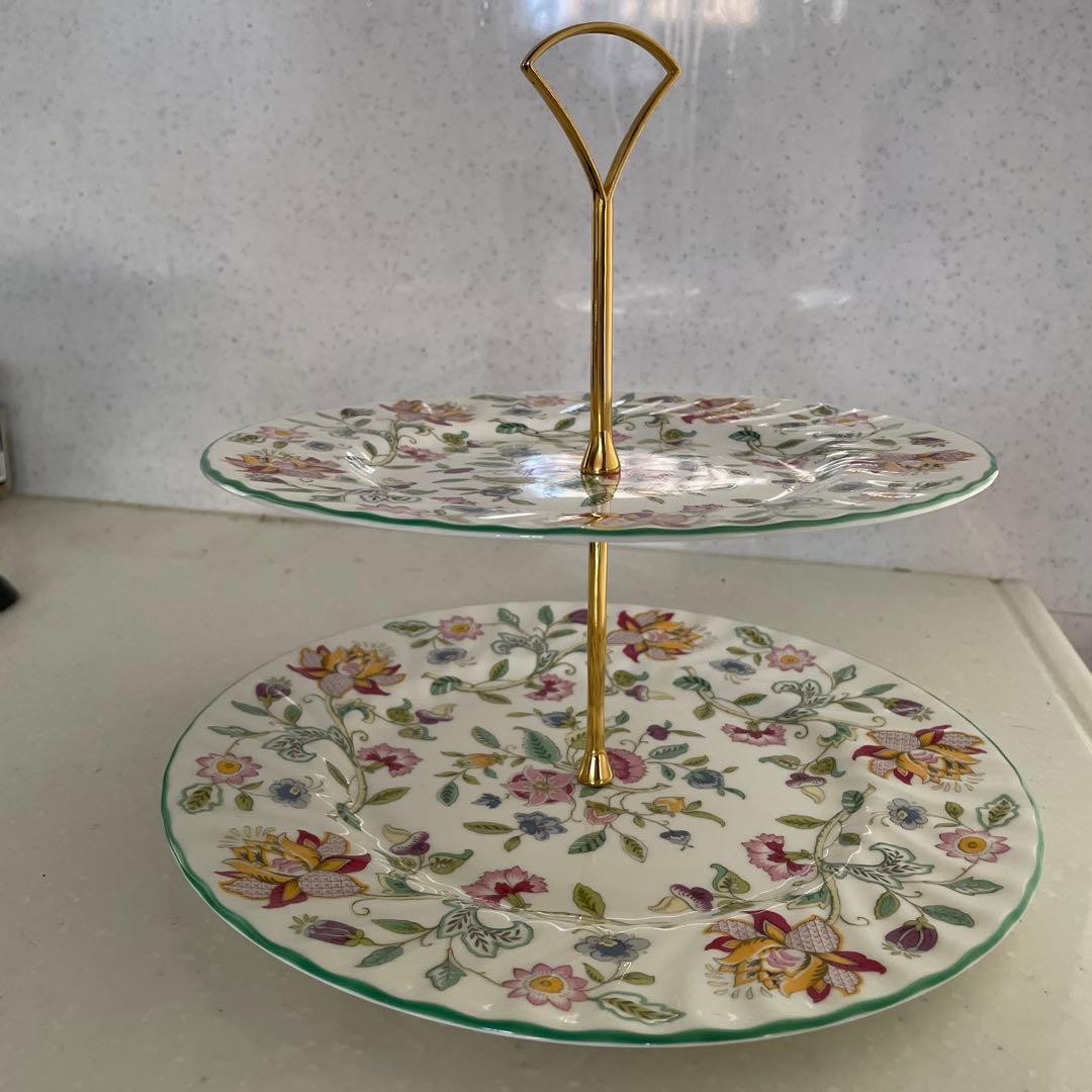 ミントン　ケーキスタンド　アフタヌーンティー用