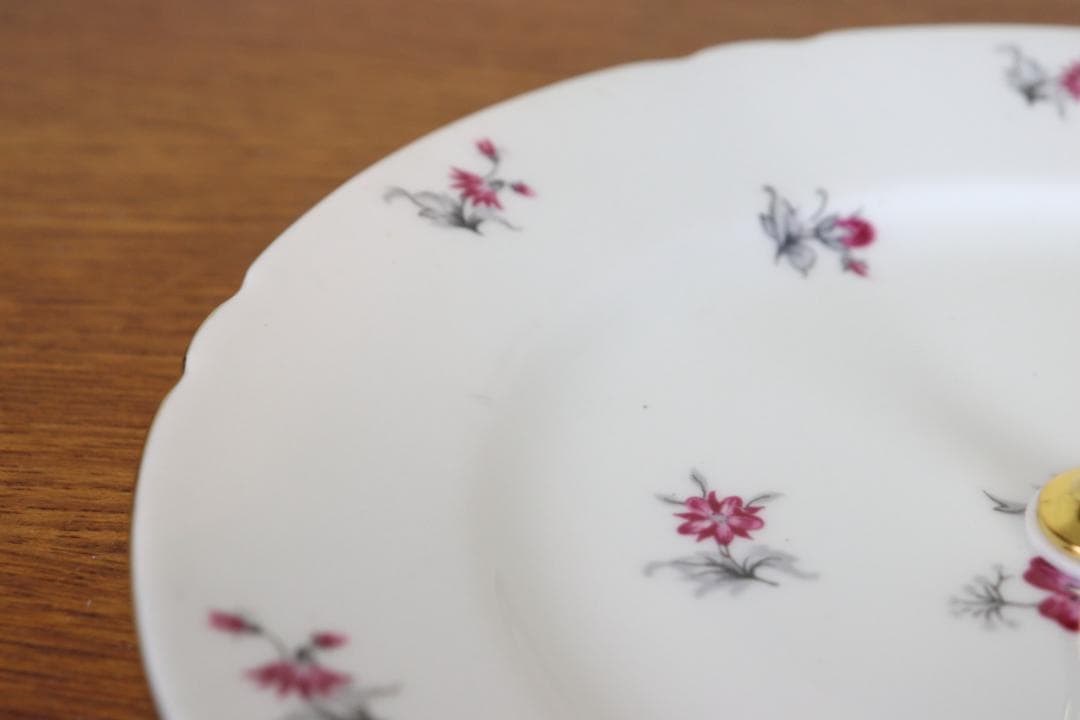 お値下げ　シェリー チャーム 　2段ケーキスタンド　イギリス　ヴィンテージ