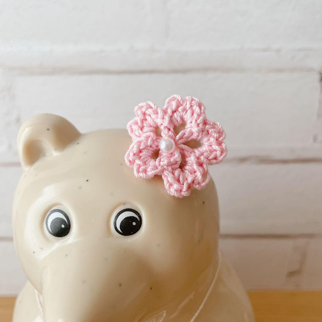 しろくま貯金箱 春満載セット 桜の耳飾り＆春色ミニリース - メルカリ