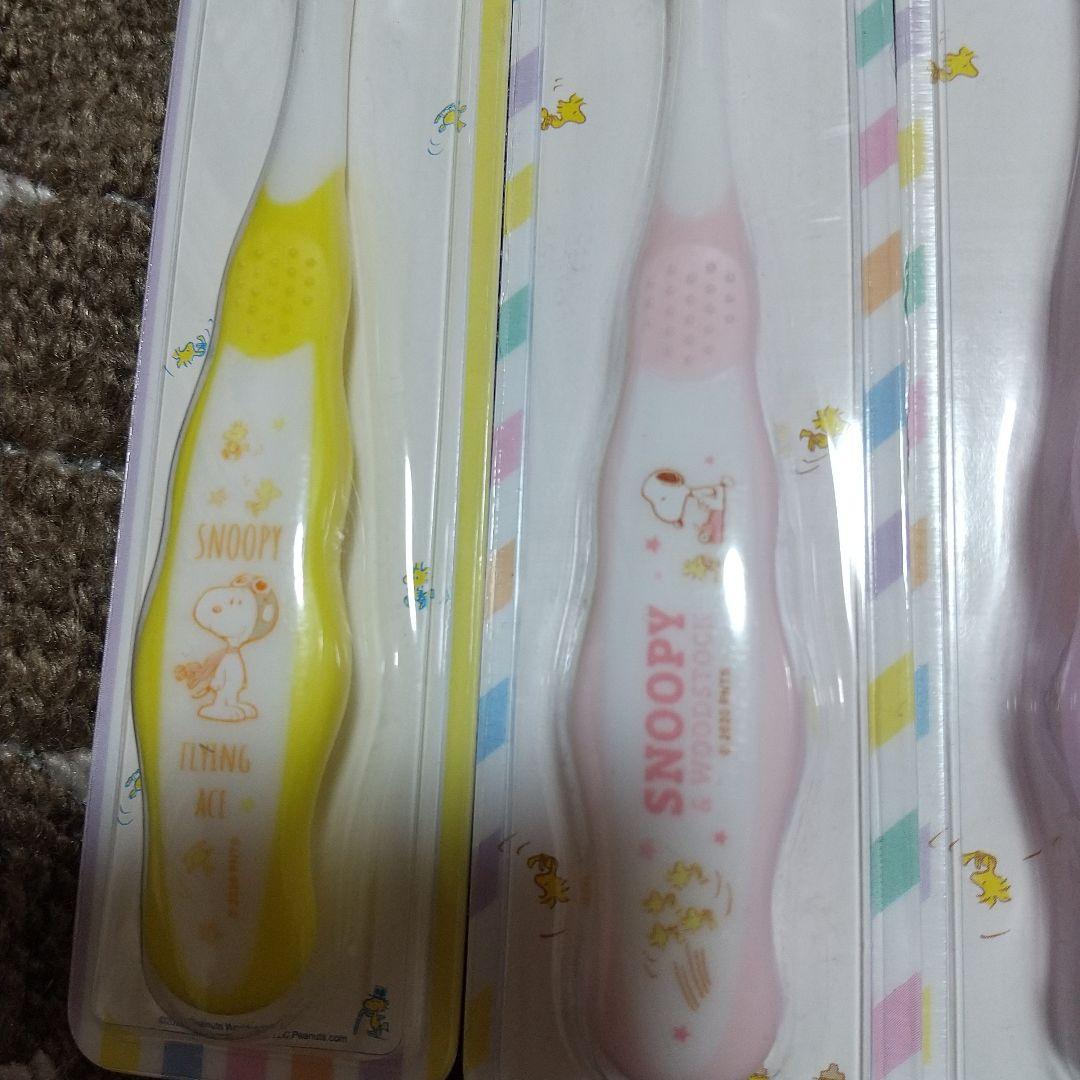 キャラクター 歯ブラシ スヌーピー 4本セット