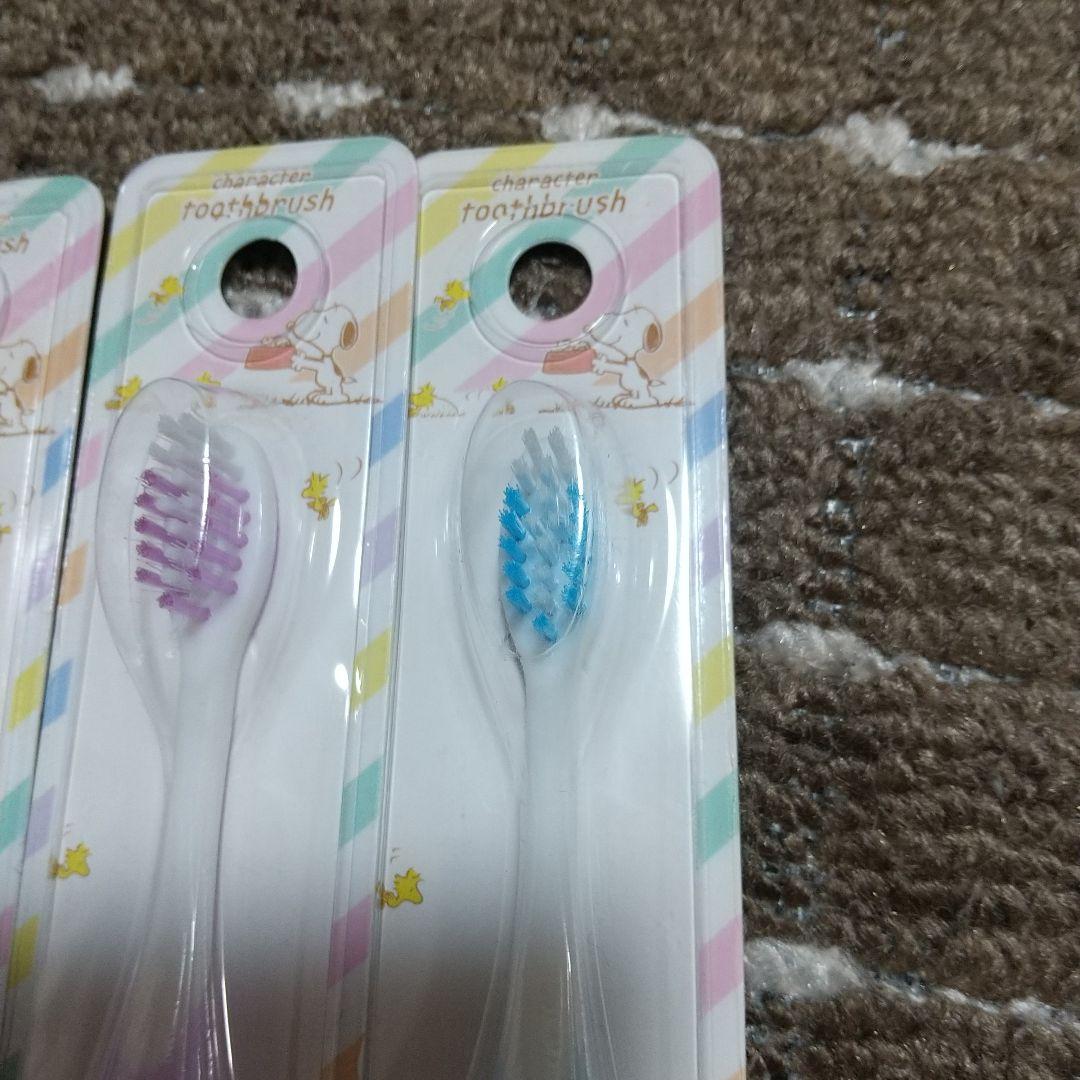 キャラクター 歯ブラシ スヌーピー 4本セット