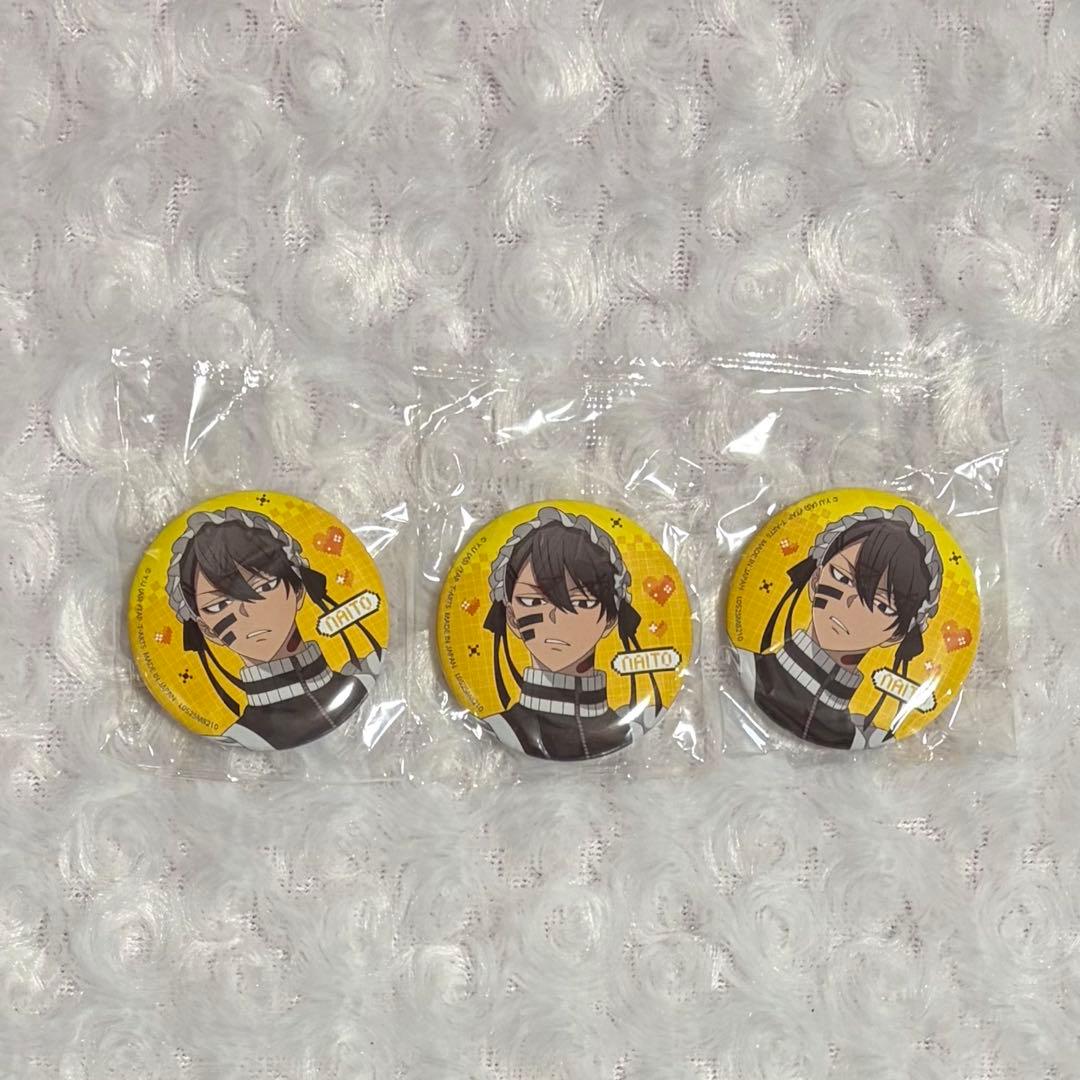 と*中様 桃源暗鬼 無陀野無人 ジャージメイド 缶バッジ 3個 - メルカリ