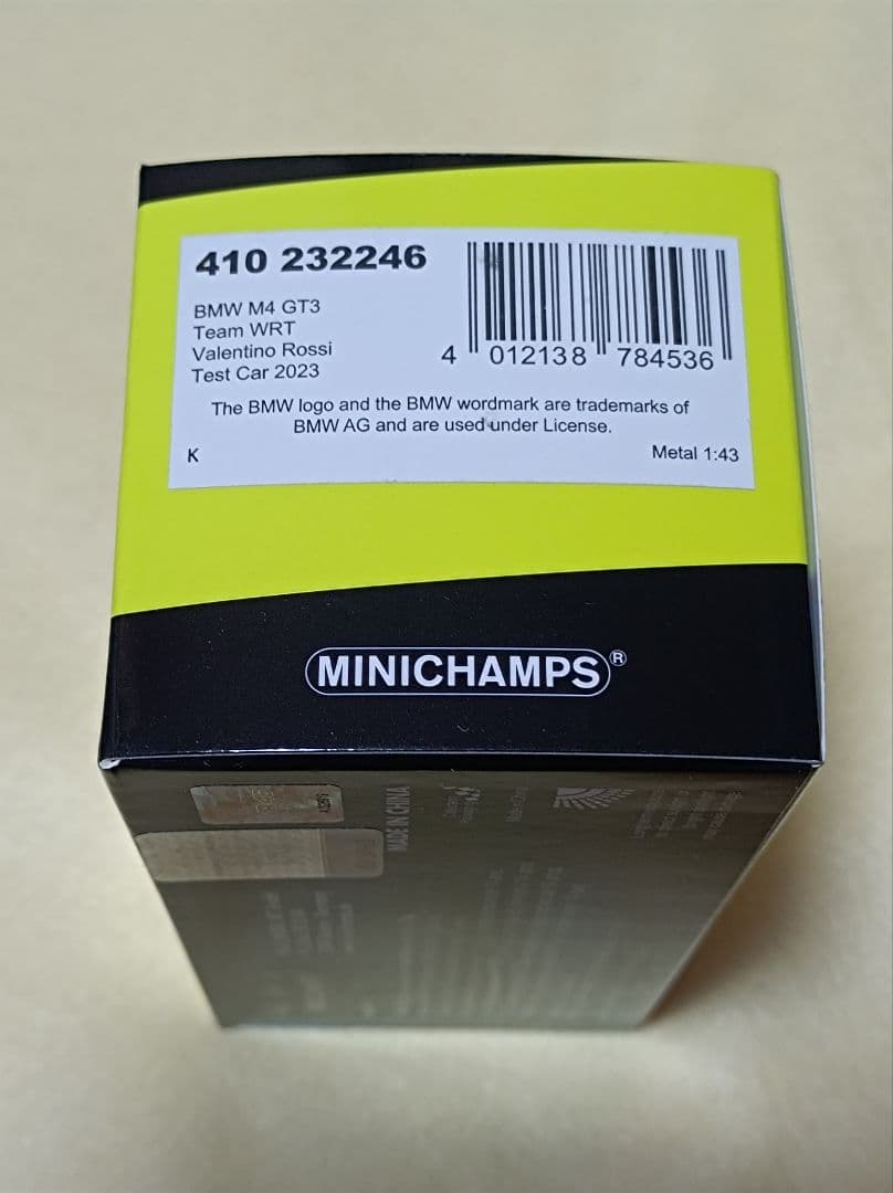 ミニカー MINICHAMPS1/43 BMW M4 GT3 VR46