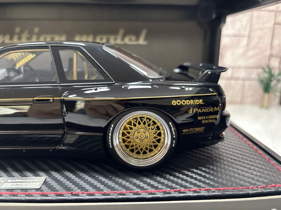 1/18ミニカー　イグニッションモデル　R32パンデムGTR【新品】ブラック