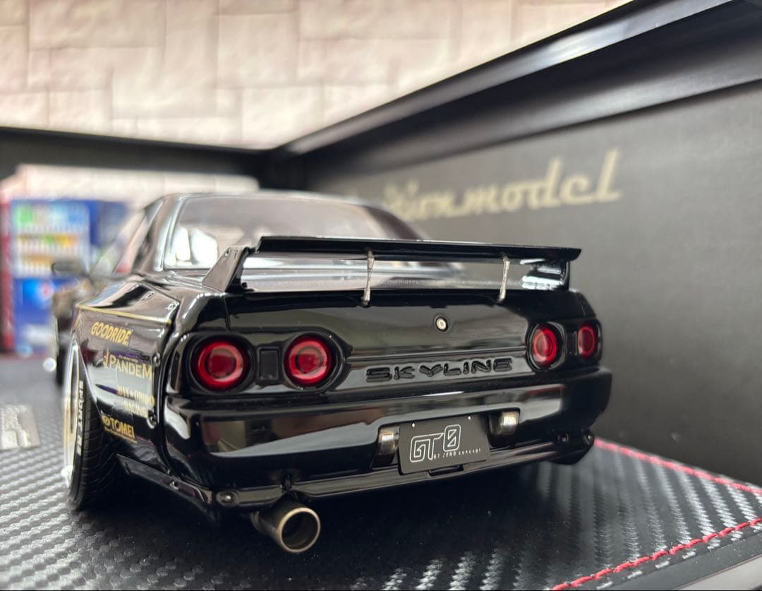 1/18ミニカー　イグニッションモデル　R32パンデムGTR【新品】ブラック