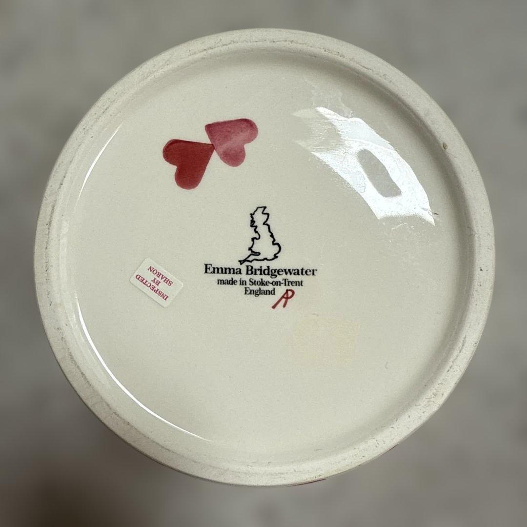 Emma Bridgewater ハート模様の小麦粉収納容器
