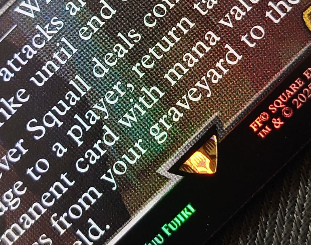 mtg 稀少個体 優勝プロモ SeeDの傭兵スコール ボーダーレス FOIL 英