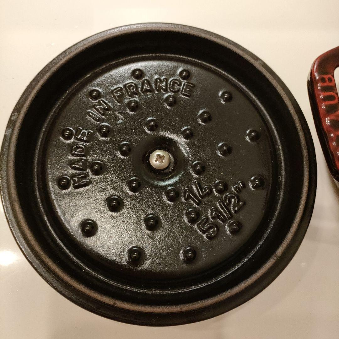 STAUB LA COCOTTE 両手鍋 赤