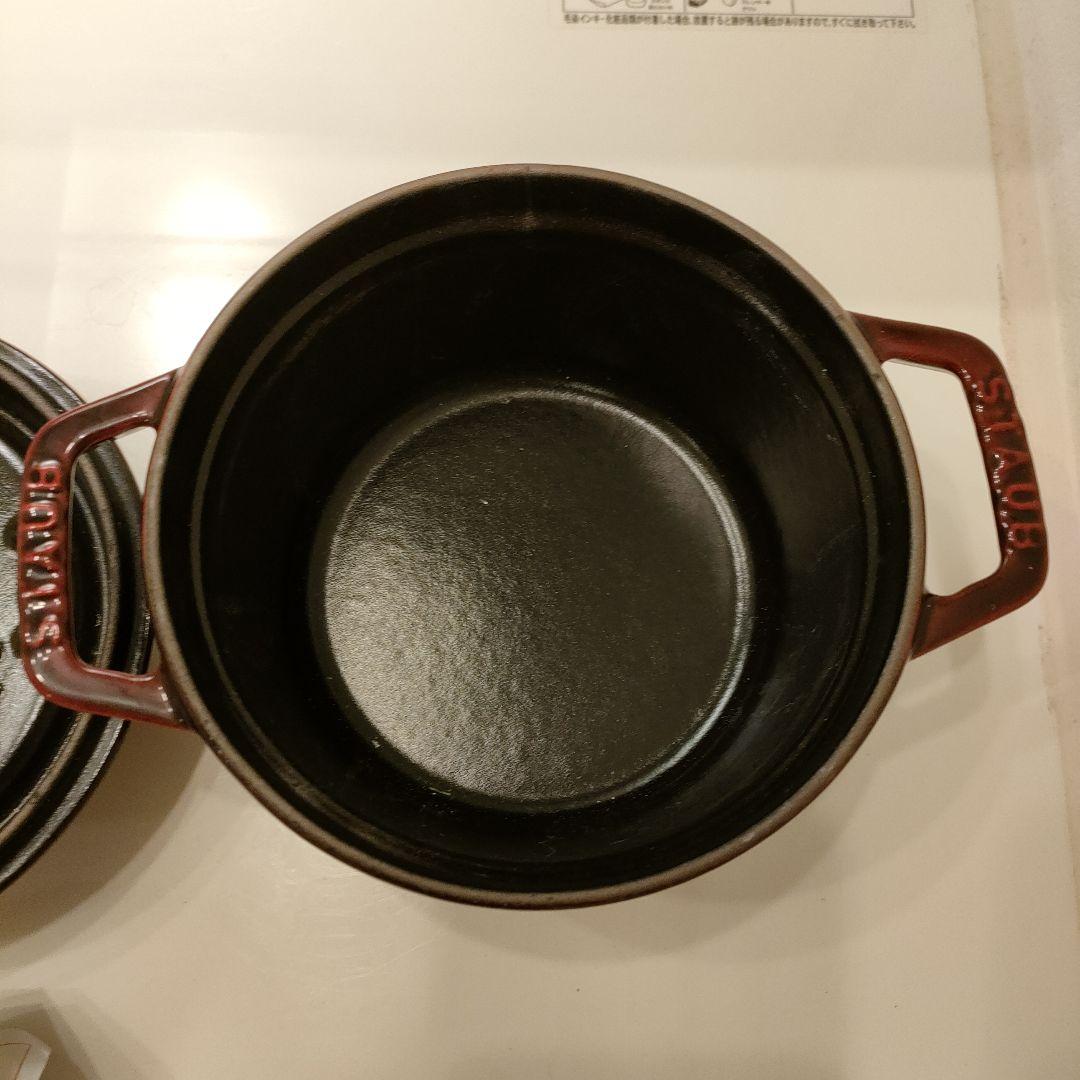 STAUB LA COCOTTE 両手鍋 赤
