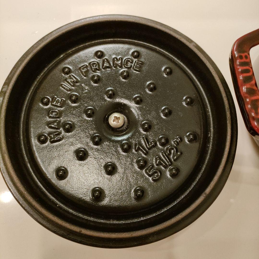 STAUB LA COCOTTE 両手鍋 赤