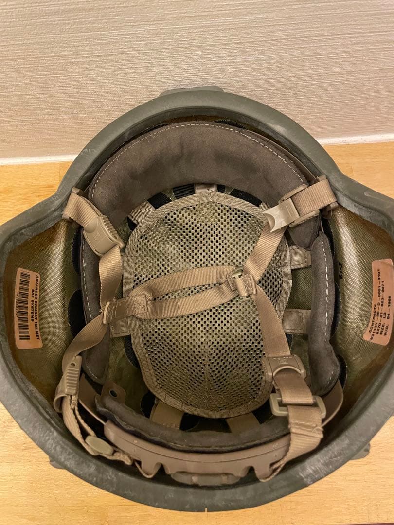 米軍放出品 BAE SYSTEMS製 ACH ヘルメットlarge S32