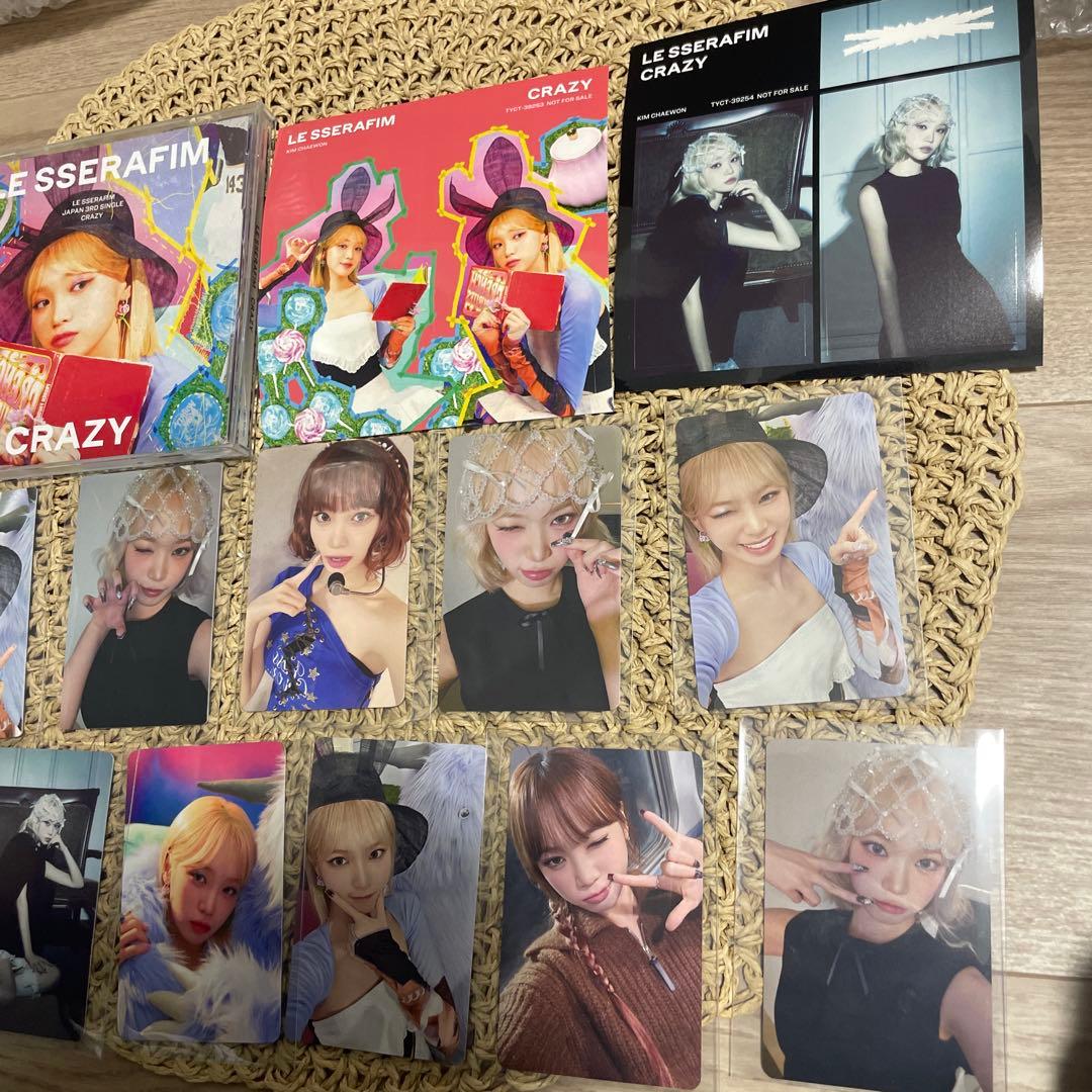 LE SSERAFIM CRAZY チェウォン トレカ crazy Japan - メルカリ