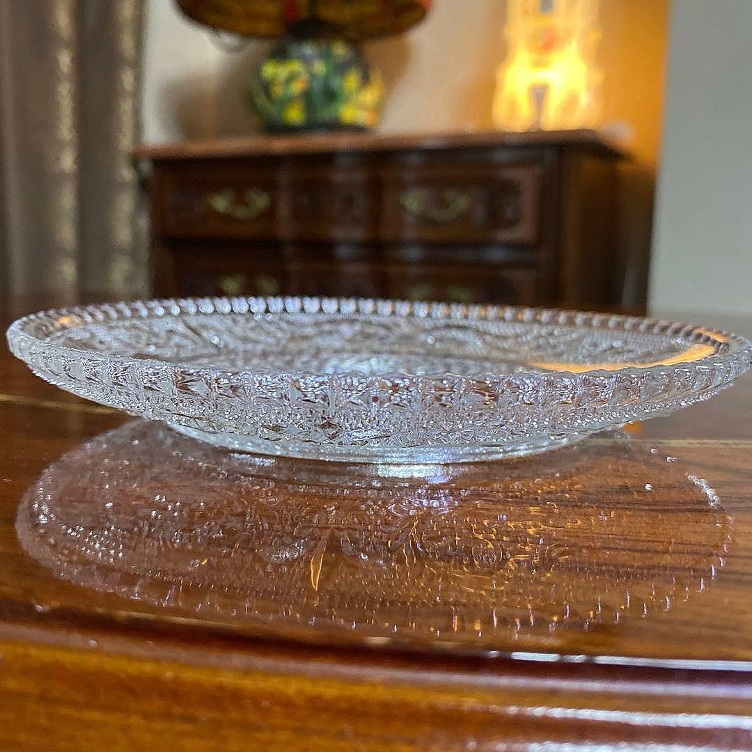 長谷川ガラス エリザベス 大皿 中皿 セット - メルカリ