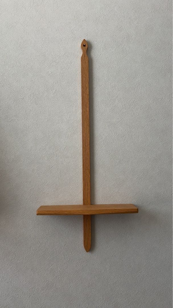 高塚和則　壁掛け棚　ミズナラ②