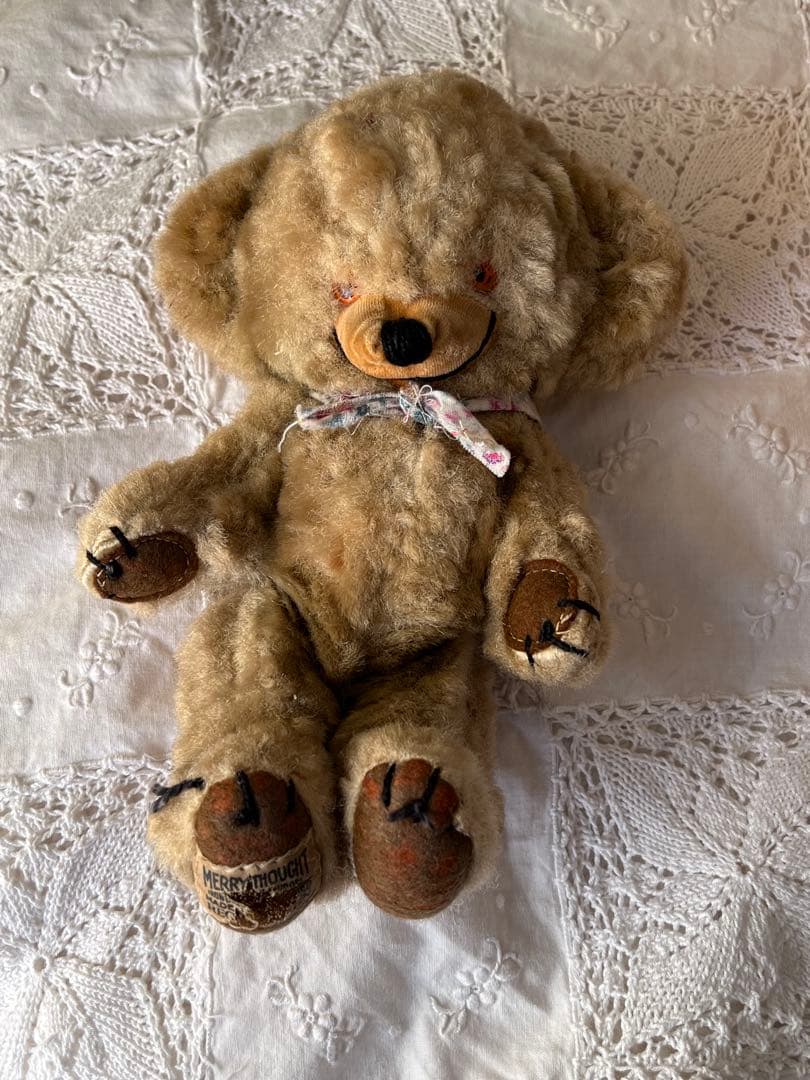 REGed tag チーキー　メリーソート　ヴィンテージテディベア　アンティーク